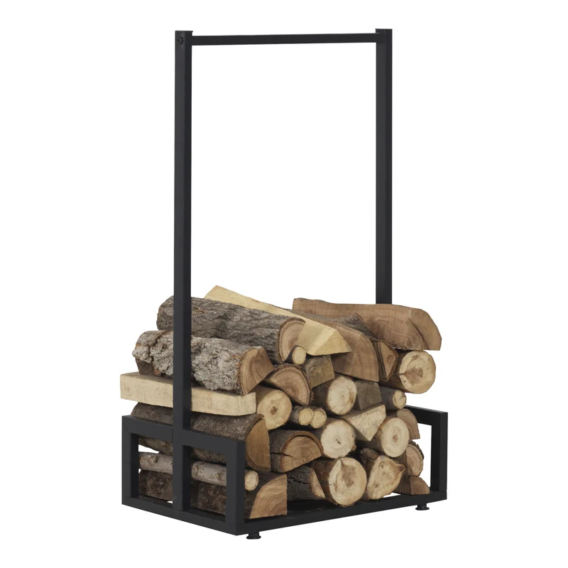 Estante para leña Thisted 50x35x95cm [en.casa]