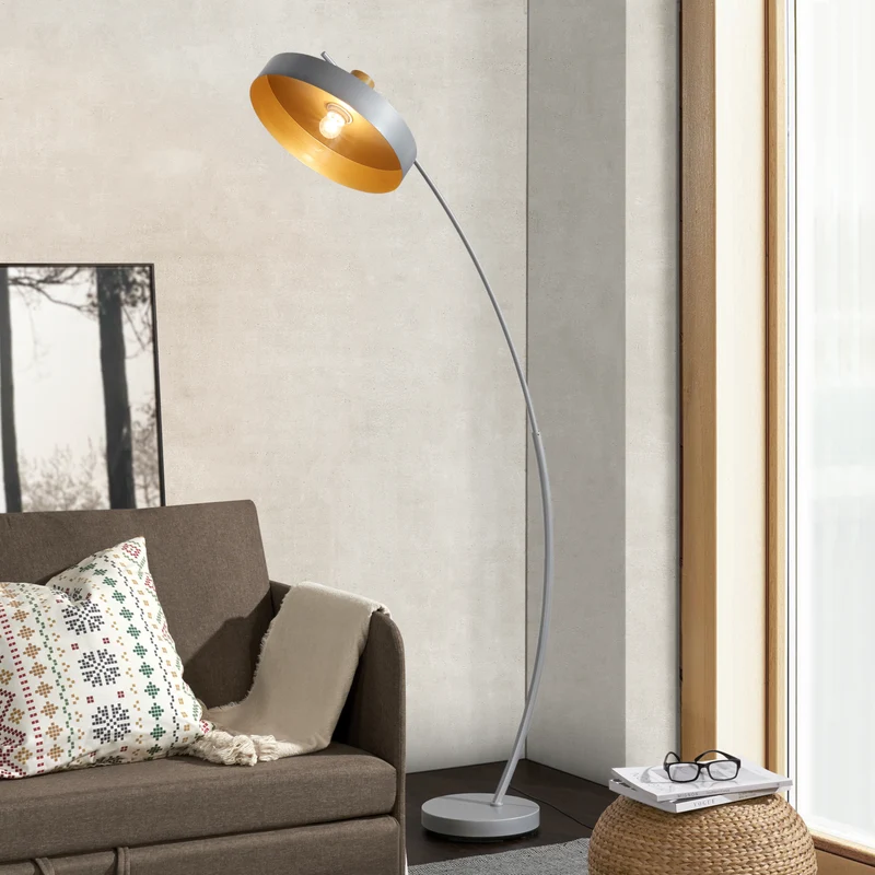 Lámpara de arco Stafford Gris [lux.pro]