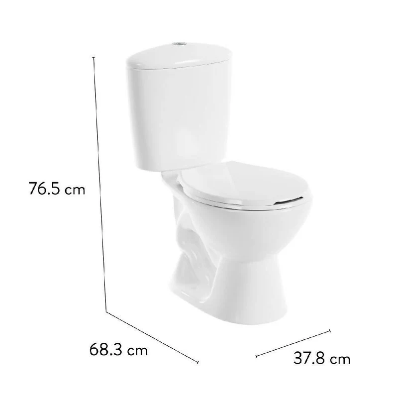 Sanitario Corona Manantial Pro Redondo Blanco