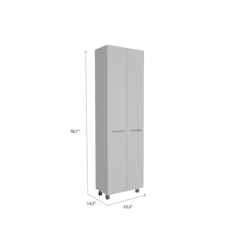 Alacena Goitia, Blanco, con Dos Puertas Batientes ZF