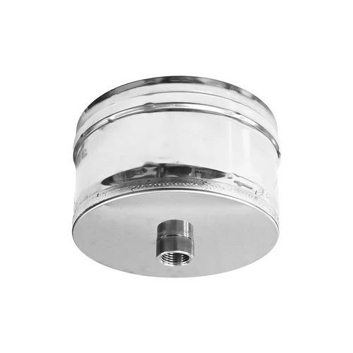 Tappo chiusura acciaio con spurgo diam. 220