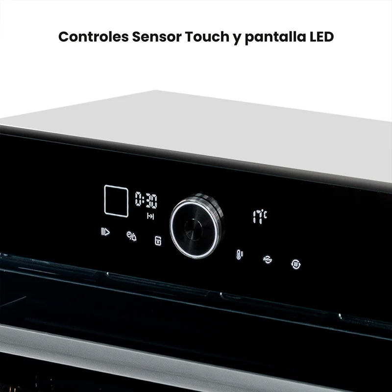 Horno de Empotrar Challenger Eléctrico, Aura Negro