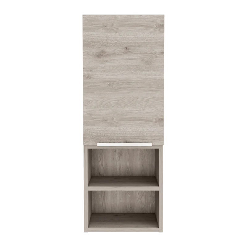 Gabinete de Baño Real, Humo, Ideal para Espacios Reducidos ZF