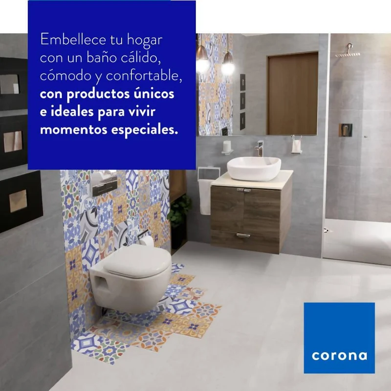 Mueble Corona Plus Vessel Izquierdo 70 cm Coronastone