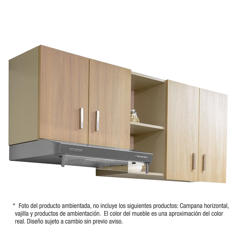 Mueble Superior para Cocina 150cm 4 Puertas Challenger Sa31150 Acandi