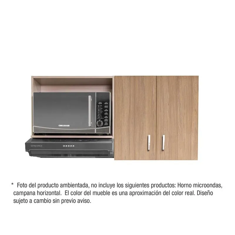 Mueble Superior para Cocina 120cm 2 Puertas Challenger Sa35120 Acandi