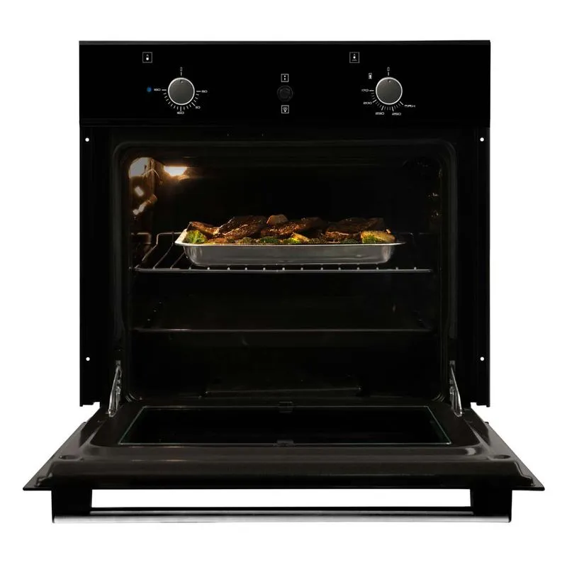 Horno Empotrar Mixto Negro 52lts 60cm 120V Challenger Hg2560