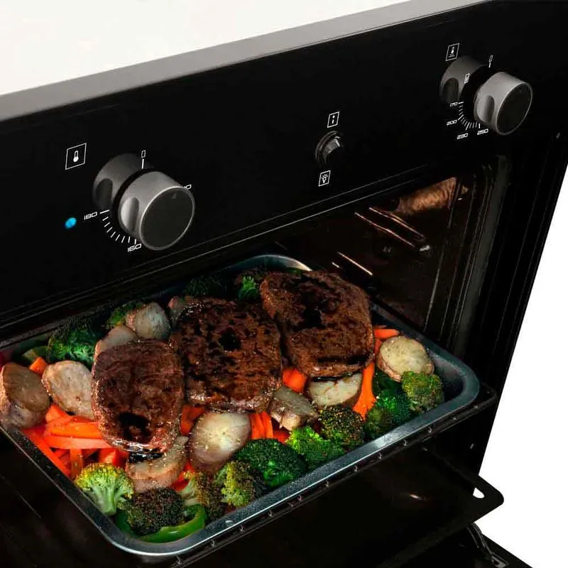 Horno Empotrar Mixto Negro 52lts 60cm 120V Challenger Hg2560