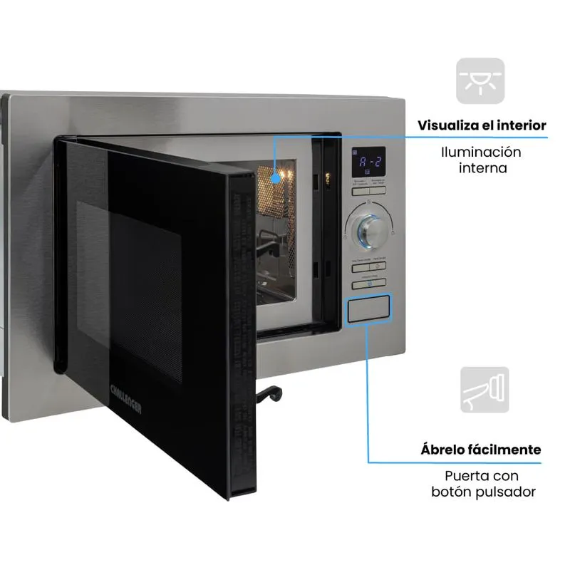 Microondas de Empotrar 25lts 120V Challenger Hm8023