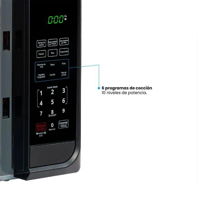 Microondas Negro 32lts 120V Challenger Hm8046