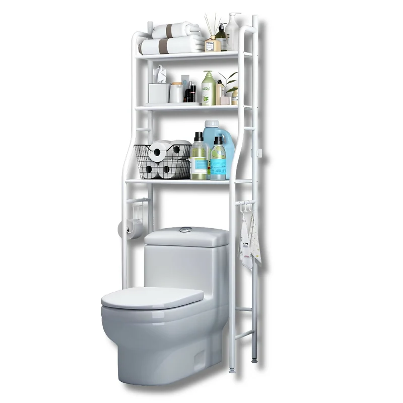 Estante Organizador de Baño Soporte de Almacenamiento 3 Niveles
