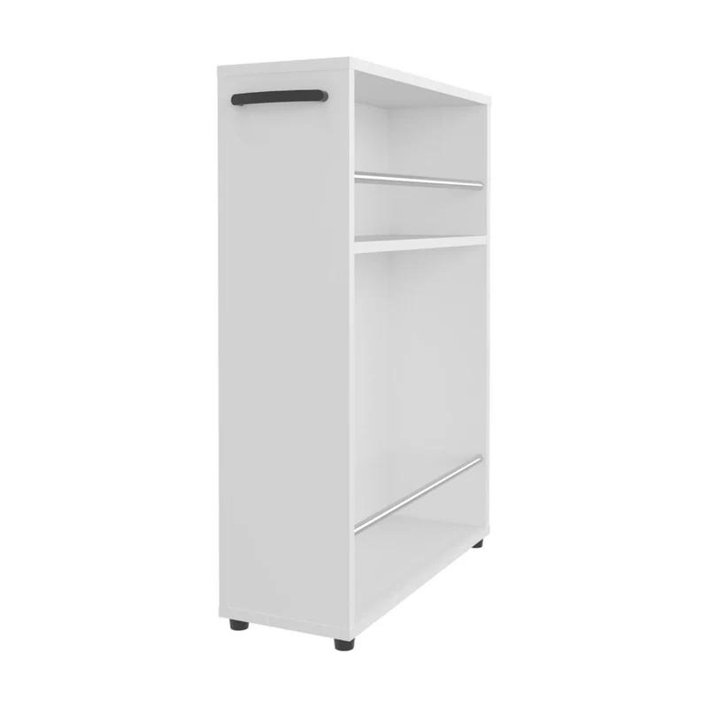 Gabinete de Baño Wiley, Kronos Blanco, con un Entrepaño y Espacio para Ubicar Objetos Decorativos ZF