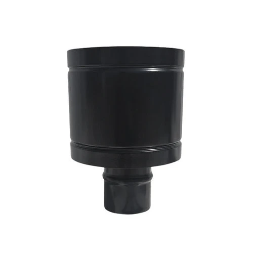Cappello antivento inox304 per canne fumarie a legna nero diam. 120