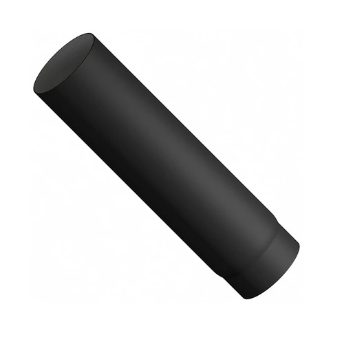 Tubo acciaio al carbonio smaltato l. 500 stufe legna mf diam. 150
