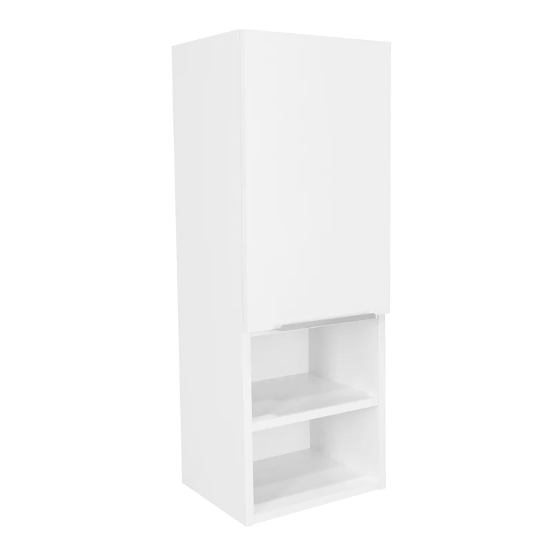 Gabinete de Baño Real, Blanco, con Tres Entrepaños ZF