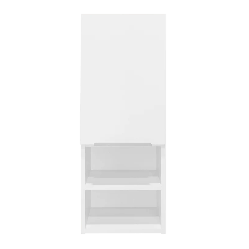 Gabinete de Baño Real, Blanco, con Tres Entrepaños ZF