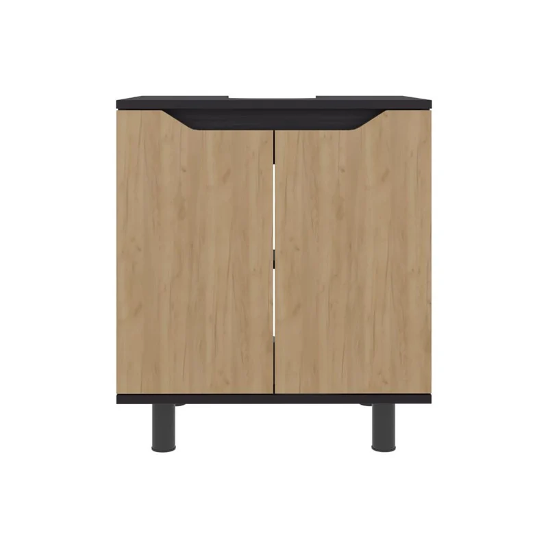 Mueble para Lavamanos Marlo, Kronos Wengue y Kronos Fresno, No Incluye Lavamanos