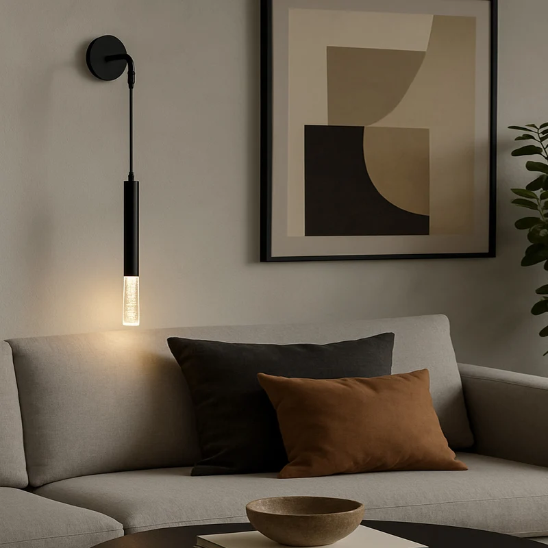 Lámpara de Pared LED Orión, Negro
