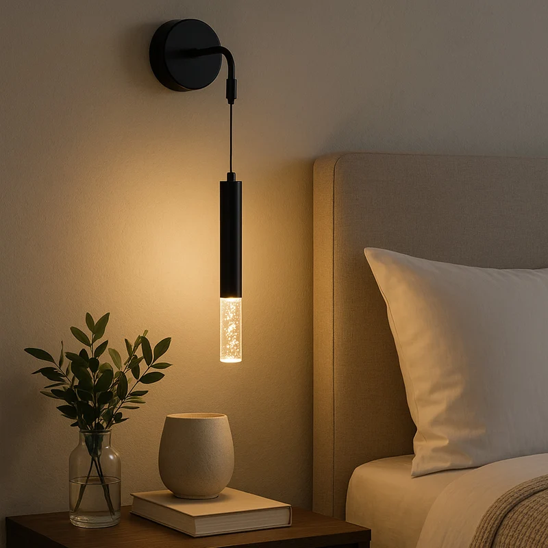 Lámpara de Pared LED Orión, Negro