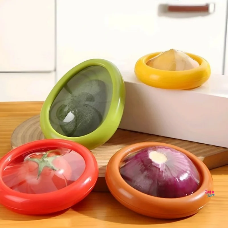 Contenedores Herméticos Fruta Verdura Recipientes Cocina x4