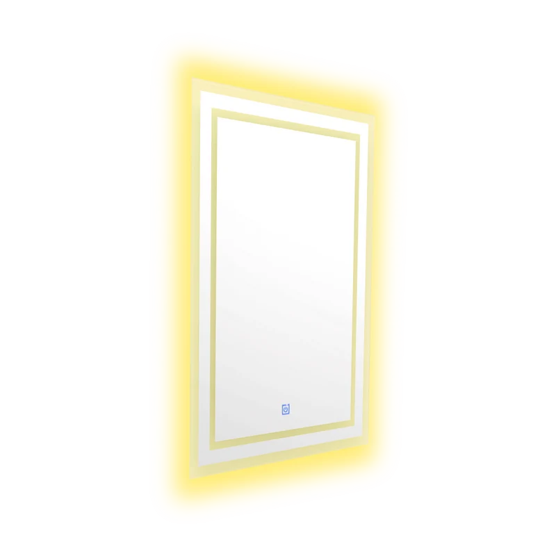 Espejo Rectangular Calatea, con Luz LED Cálida +Touch