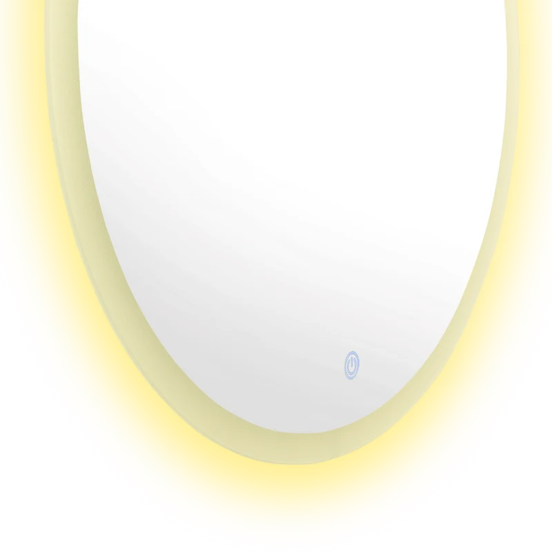 Espejo Circular Samán, con Luz LED y Botón Touch