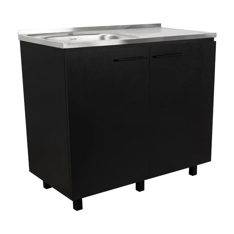 Gabinete Inferior Cantabria, Wengue, Ideal para Espacio Reducidos ZF