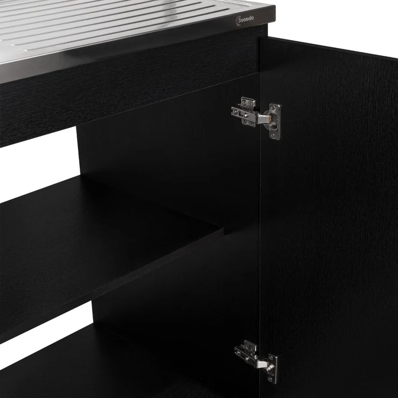 Gabinete Inferior Cantabria, Wengue, Ideal para Espacio Reducidos ZF