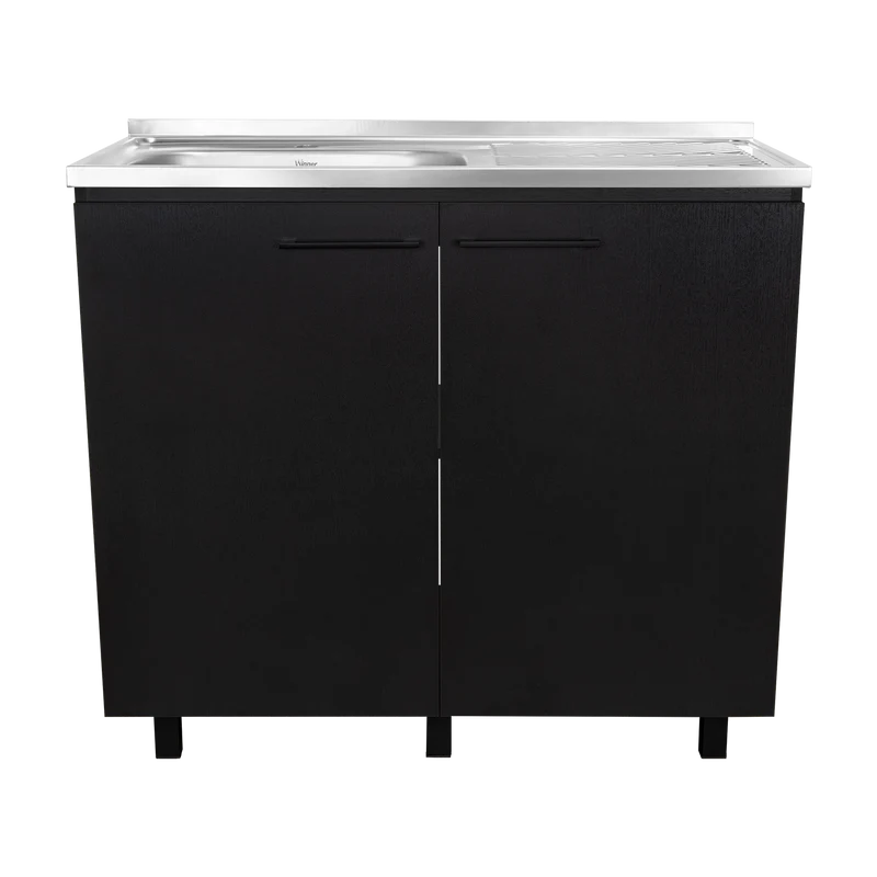 Gabinete Inferior Cantabria, Wengue, Ideal para Espacio Reducidos ZF