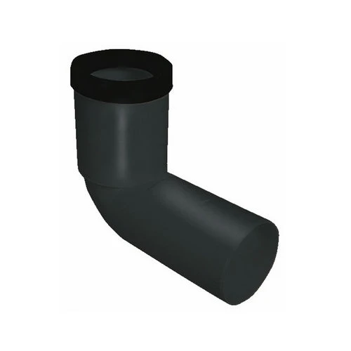 Curva prolungato wc ppr black silent dn 90