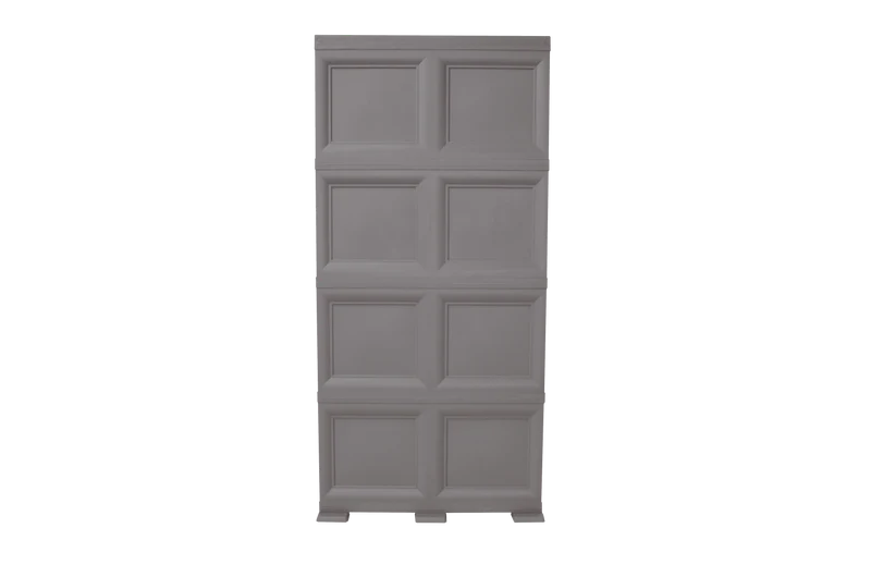 Mueble Organizador Elegance Liso Monet, Cocoa, con Dos Puertas Batientes