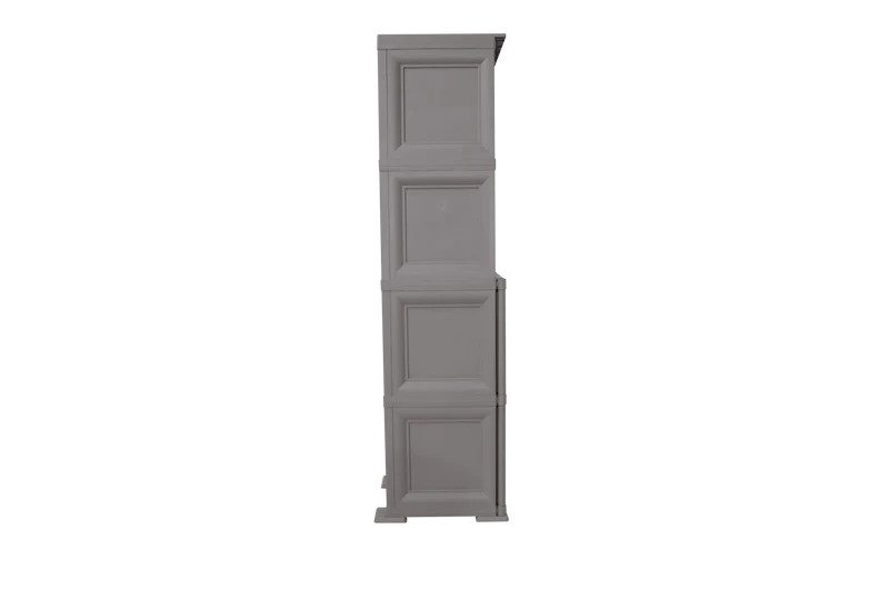 Mueble Organizador Elegance Liso Monet, Cocoa, con Dos Puertas Batientes