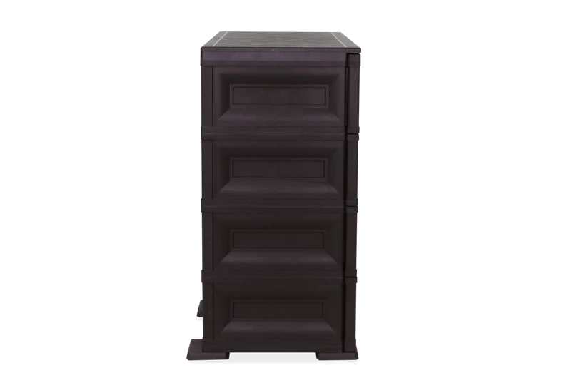 Mueble Organizador Elegance Van Gogh, Wengue, con Ocho Cajones Deslizables