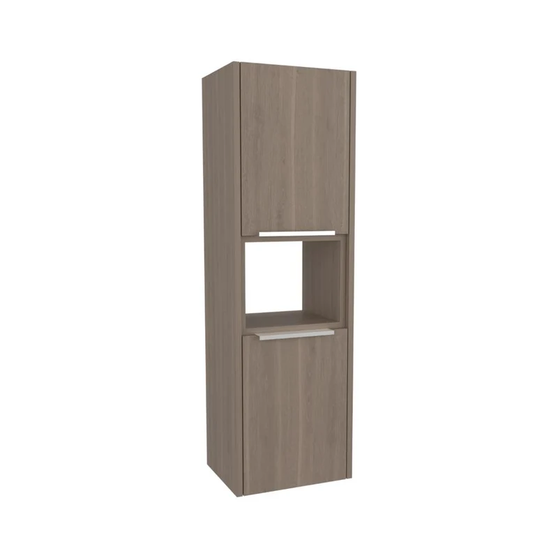 Gabinete de Baño Kairoz, Bardolino, con Dos Puertas Abatibles y Cinco Entrepaños ZF