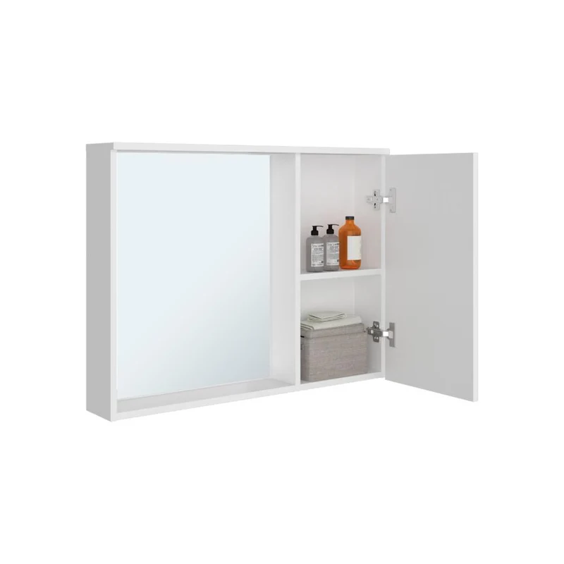 Gabinete de Baño Lagoa, Blanco, con Espacio para Guardar Objetos de Aseo Personal ZF