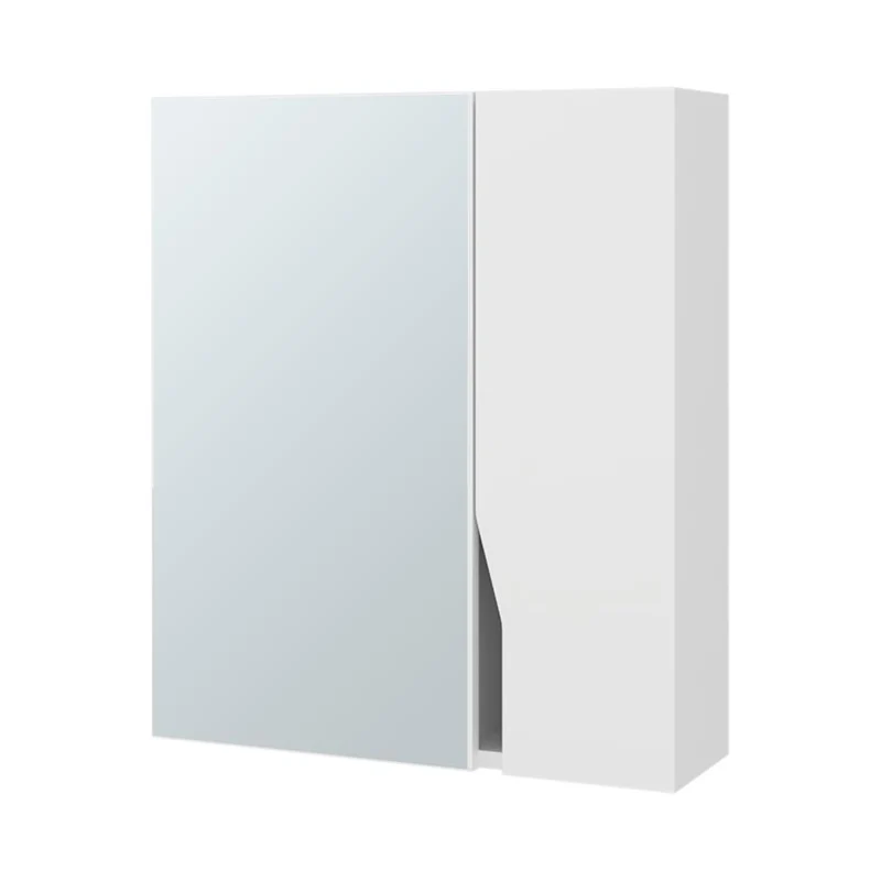 Gabinete de Baño Tuina, Blanco, con Espejo y con Espacio para Guardar Objetos de Aseo Personales ZF