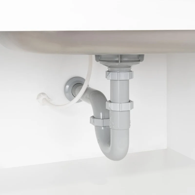 Gabinete Inferior Cantabria, Kronos Wengue, con Dos Puertas Abatibles- Mesón Izquierdo y Grifería ZF