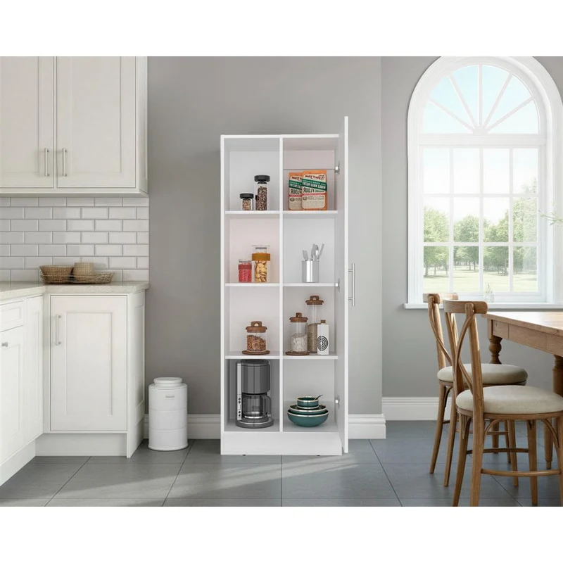 Alacena Multiusos Feko, Kronos Blanco, con Variedad de Entrepaños Amplios Espacios ZF