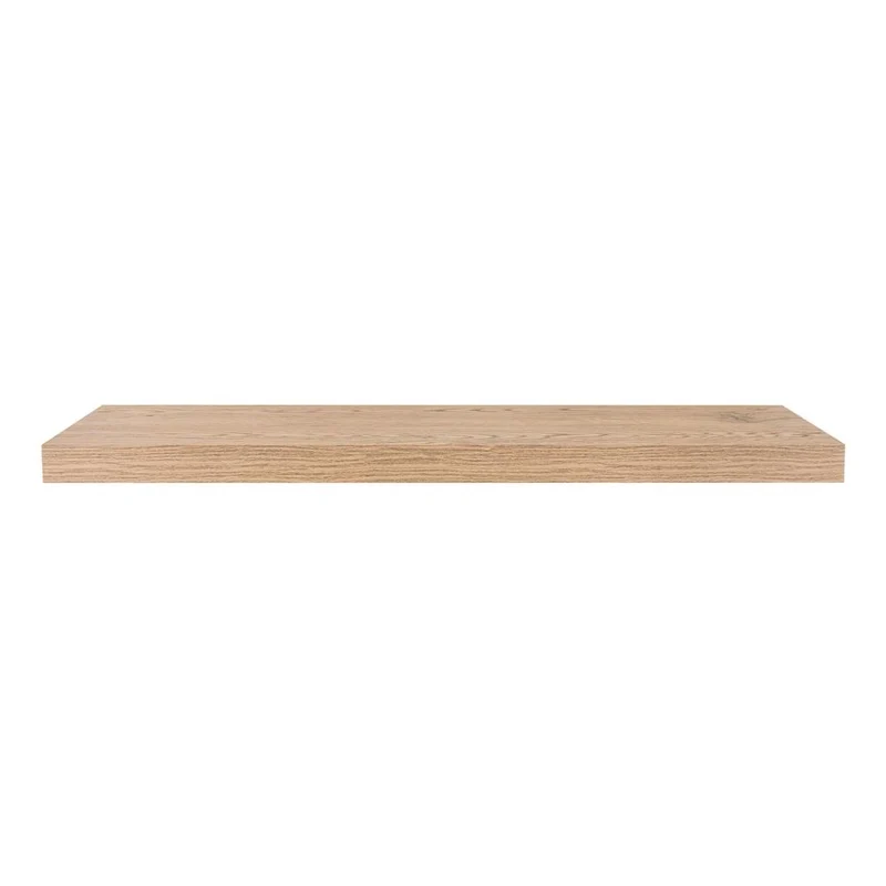 Repisa Flotante Maca X2, Macadamia, con Espacio para Ubicar Objetos ZF
