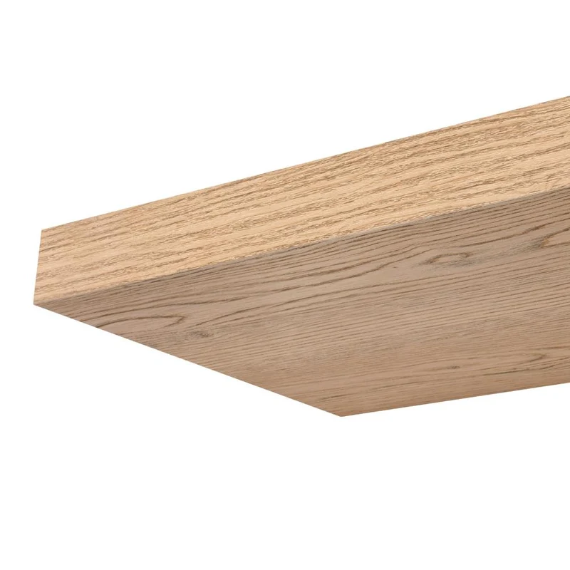 Repisa Flotante Maca X2, Macadamia, con Espacio para Ubicar Objetos ZF