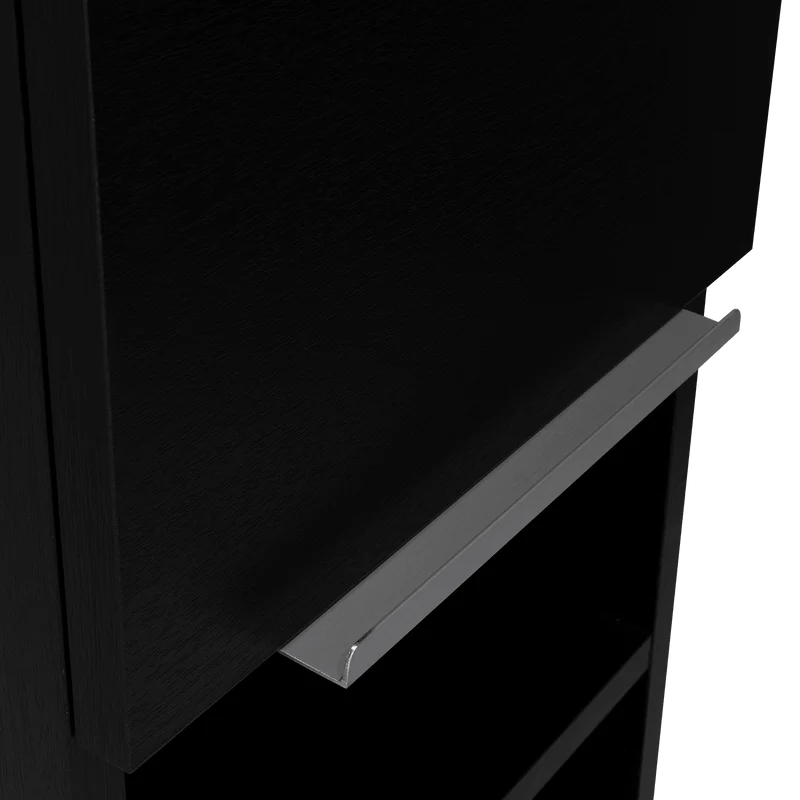 Gabinete de Baño Real, Wengue, con Tres Entrepaños