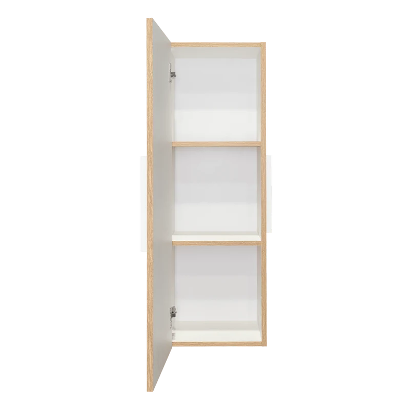 Gabinete de Baño Picasso, Blanco y Café Claro, con Espacio para Guardar Objetos de Aseo ZF