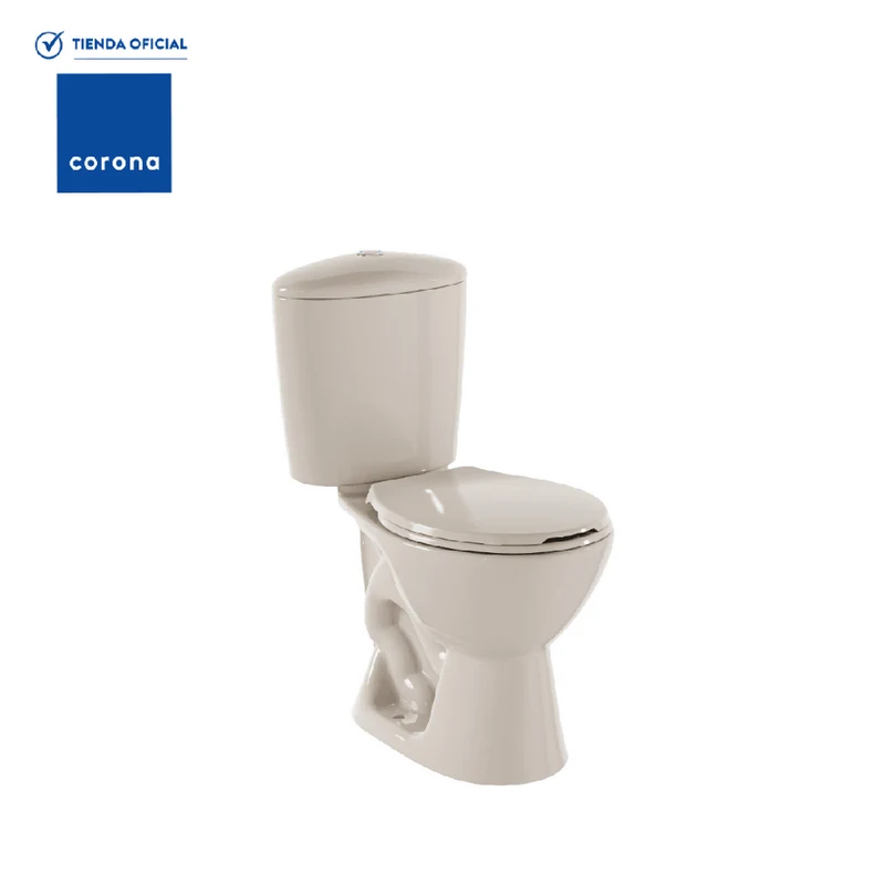 Sanitario Corona Manantial Pro Redondo Bone