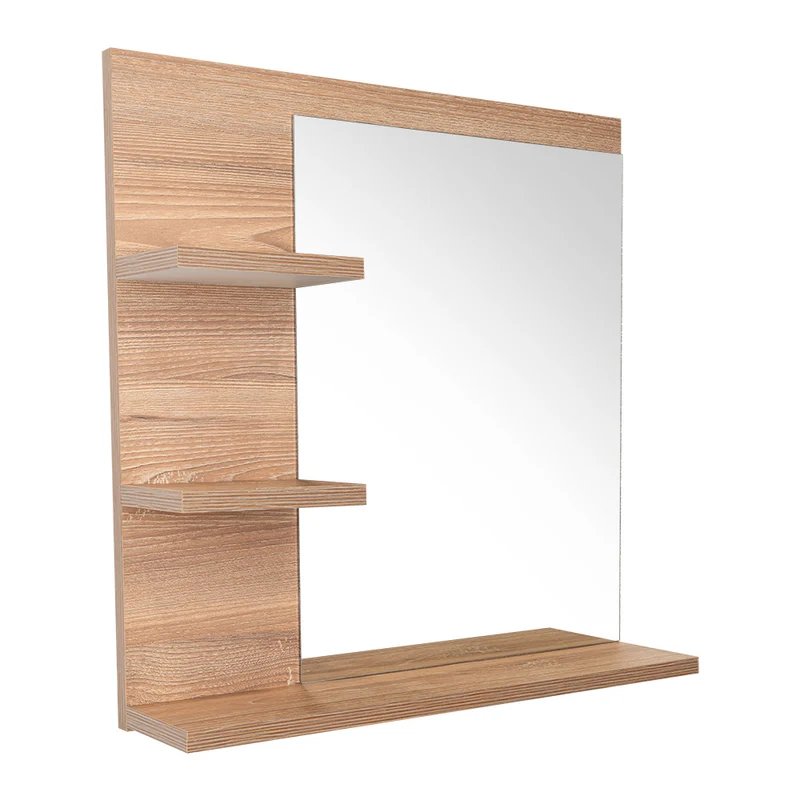 Gabinete de Baño Baume, Café Claro, Ideal para Almacenar Objetos