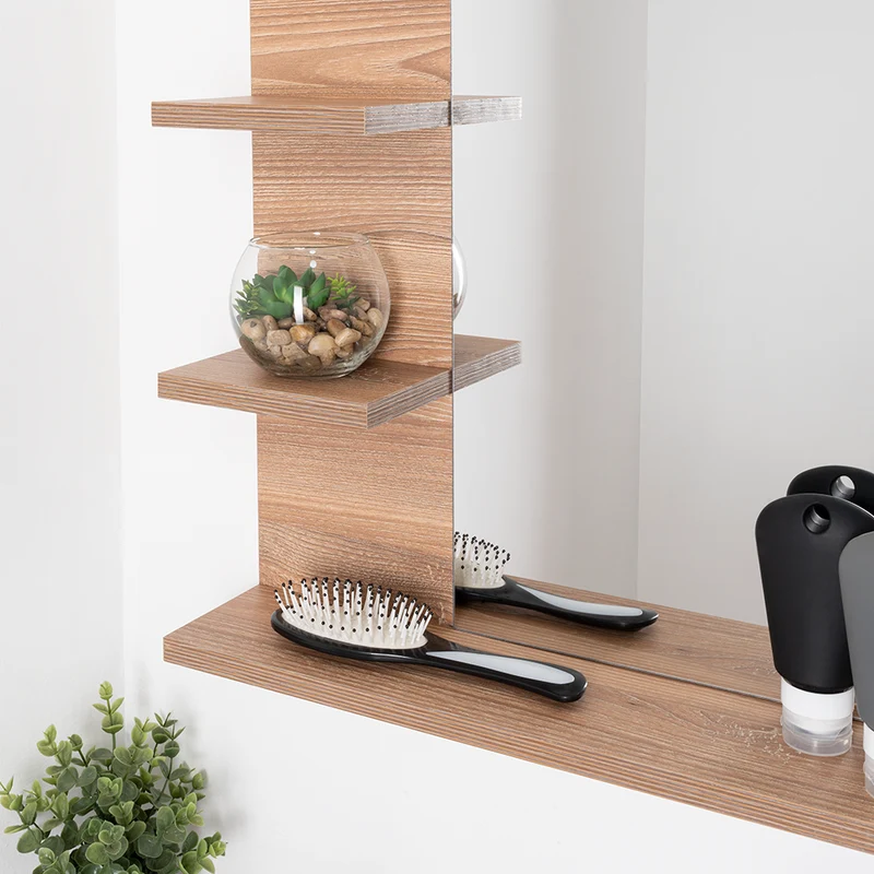 Gabinete de Baño Baume, Café Claro, Ideal para Almacenar Objetos