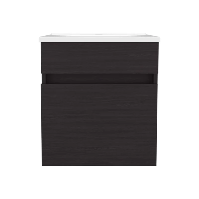 Mueble para Lavamanos Primax, Wengue, con Espacio para Ubicar Objetos de Aseo ZF