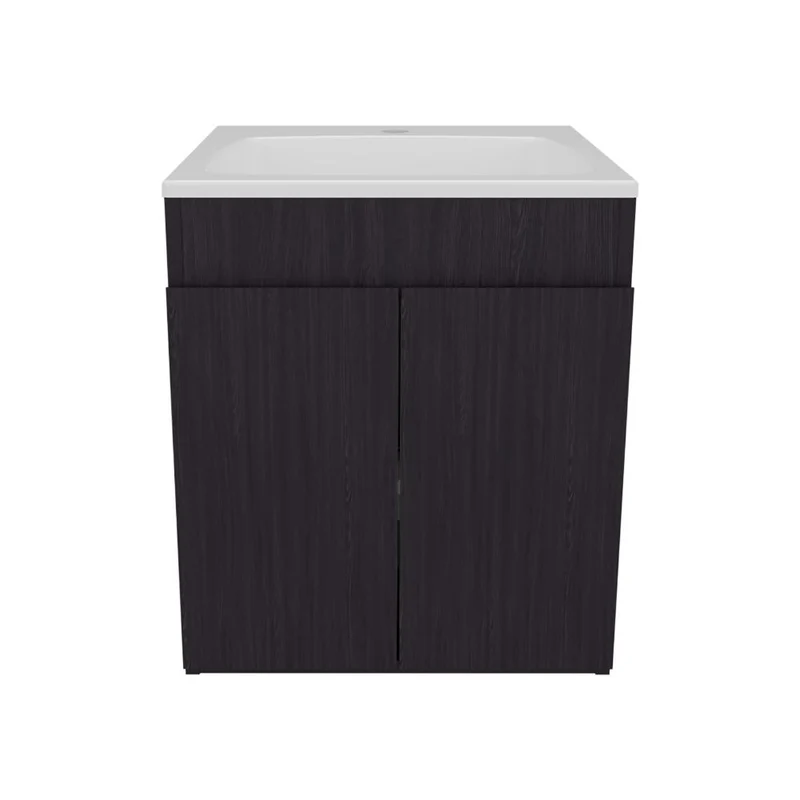Mueble para Lavamanos Meka, Wengue, Incluye Lavamanos Praia 45 ZF