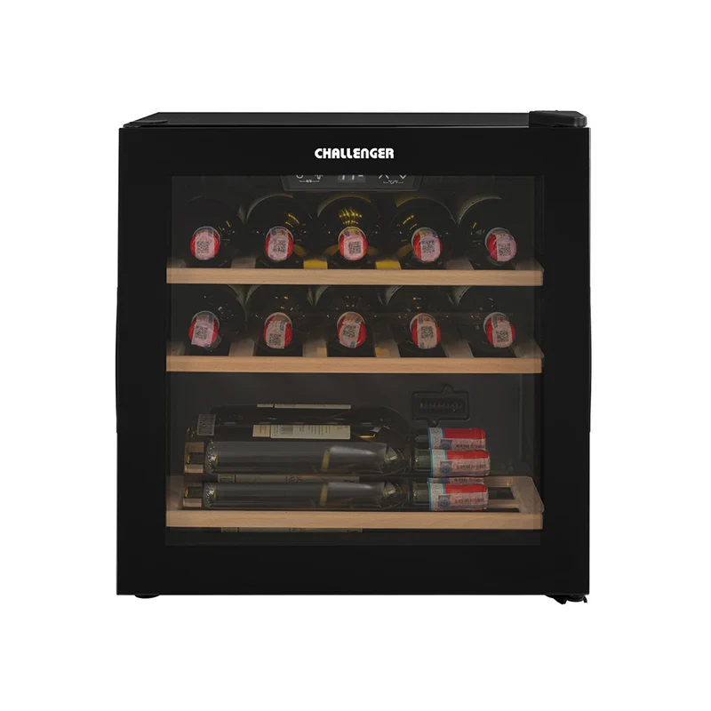 Cava de Vinos de 14 Botellas 40 lt, Negro