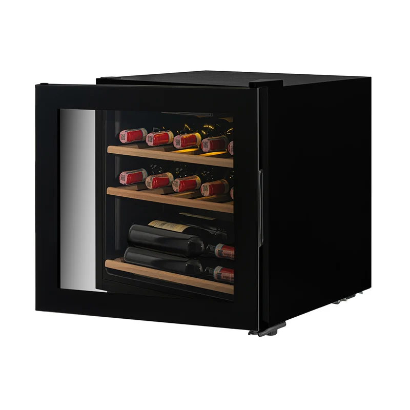 Cava de Vinos de 14 Botellas 40 lt, Negro