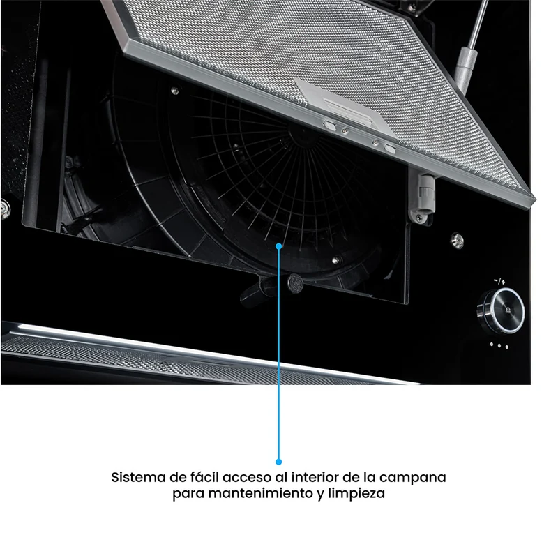 Campana Península Challenger Aura Cristal, Negro